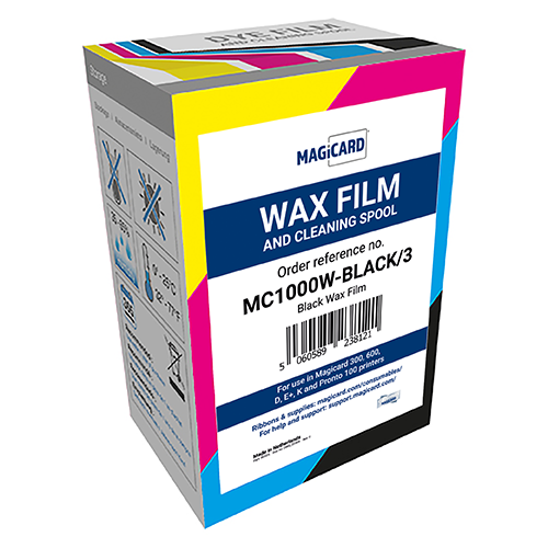 Magicard Magicard Rio Pro 证卡打印机 黑色带 MC1000W-BLACK/3 证卡机色带 证卡机色带-Magicard证卡打印机