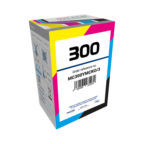 Magicard Magicard Rio Pro 证卡打印机 彩色带 MC300YMCKO/3 证卡机色带 证卡机色带-Magicard证卡打印机