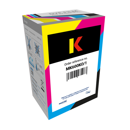 Magicard Magicard Pronto100 证卡打印机 黑色覆膜色带 MK600KO/1 证卡机色带 证卡机色带-Magicard证卡打印机